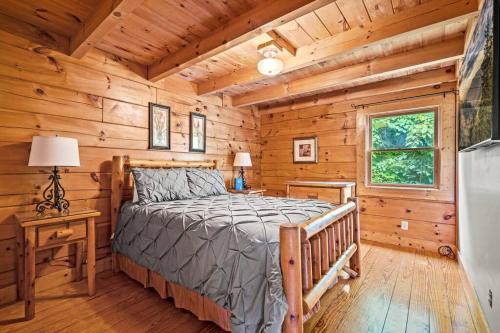 Katil atau katil-katil dalam bilik di The Buckeye Cabin