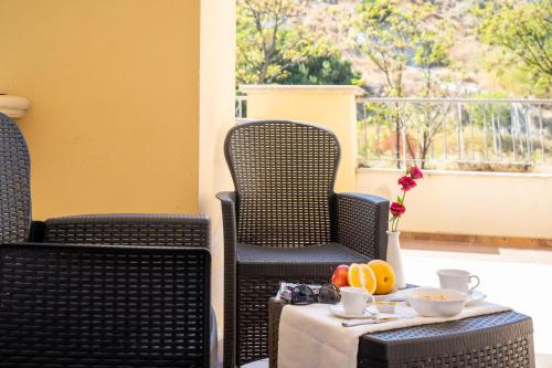Χώρος καθιστικού στο Kala Kretosa Hotel