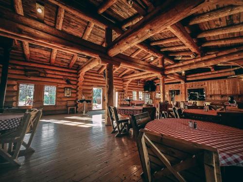 Restaurace v ubytování ÖBois Charlevoix - L'Écurie 1 Studio