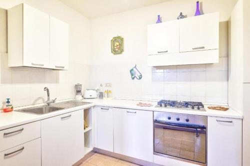 Η κουζίνα ή μικρή κουζίνα στο Residenza d'Epoca Il Cassero