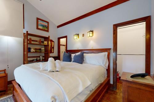 Katil atau katil-katil dalam bilik di Highland Park Haven