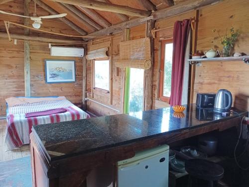Kuchyň nebo kuchyňský kout v ubytování Casas Punta Negra