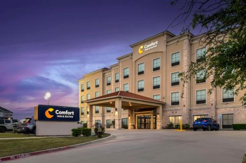 a rendering of the front of a hotel at Comfort Inn & Suites Fort Worth - Fossil Creek in Fort Worth