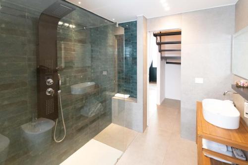 Koupelna v ubytování Centro Storico Rooms & Suites