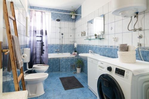 Koupelna v ubytování Apartment Jurica