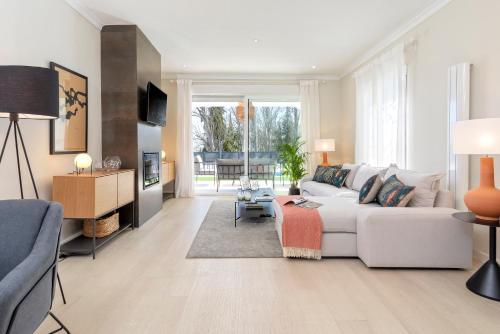 Et opholdsområde på Genteel Home Villa El Brillante