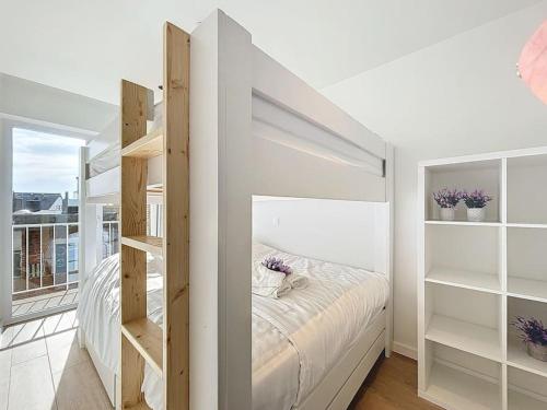 Una cama o camas en una habitación de Flat Sealodge - Koksijde