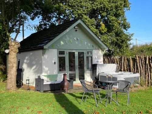 Zahrada ubytování Pheasant Lodge