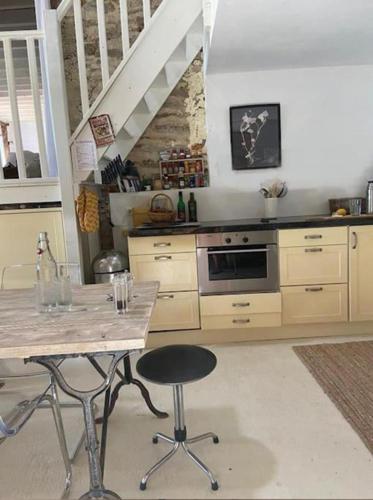 Dapur atau dapur kecil di La vie calme