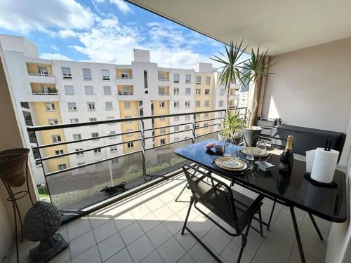 Balkón alebo terasa v ubytovaní Appartement avec balcon