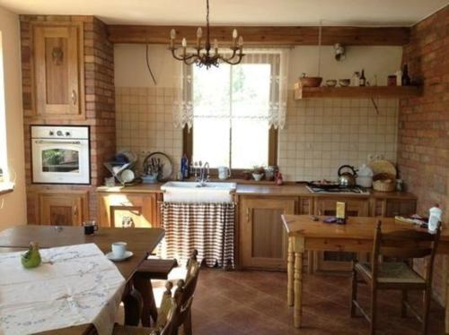 Kuchyň nebo kuchyňský kout v ubytování Ferienhaus für Naturliebhaber - a77679