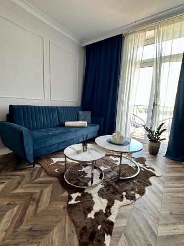 Ruang duduk di Apartament OPAL2 Mickiewicza