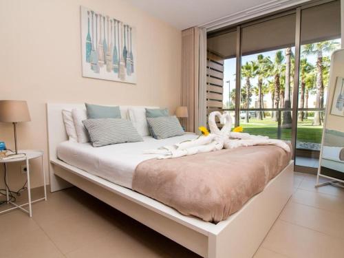Ένα ή περισσότερα κρεβάτια σε δωμάτιο στο Anchor Apartment by Stay ici Algarve Holiday Rental