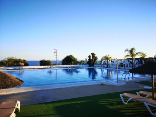 Πισίνα στο ή κοντά στο Camping Playa Mazagón