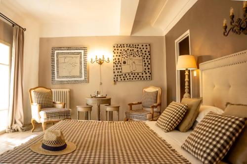 Hôtel Gounodにあるシーティングエリア