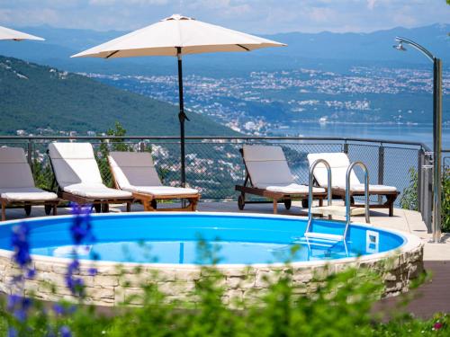 Naturlandskabet i nærheden af lejligheden