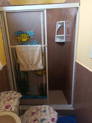 Kupatilo u objektu Casa de Tania