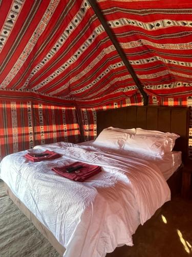 Krevet ili kreveti u jedinici u okviru objekta Mirage Desert Camp