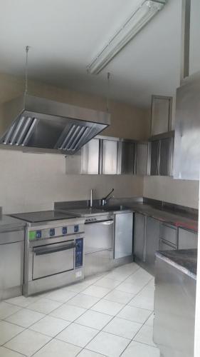Kuchyň nebo kuchyňský kout v ubytování Chalet Helen