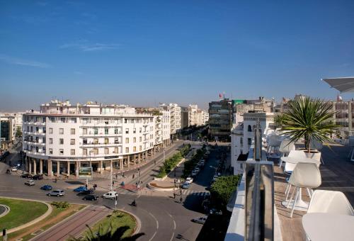 Splošen razgled na mesto Rabat oz. razgled na mesto, ki ga ponuja hotel