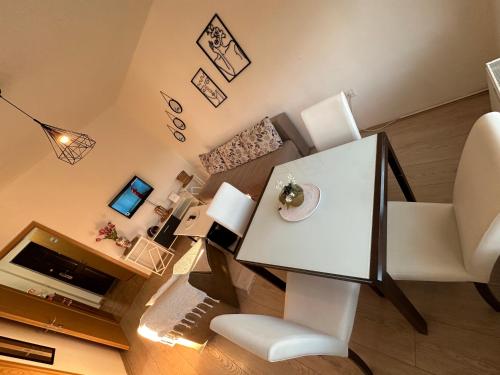 Χώρος καθιστικού στο Apartman Alisa