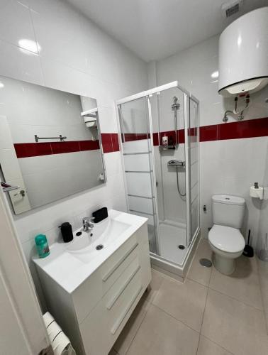 Koupelna v ubytování Empecinado 2 personas