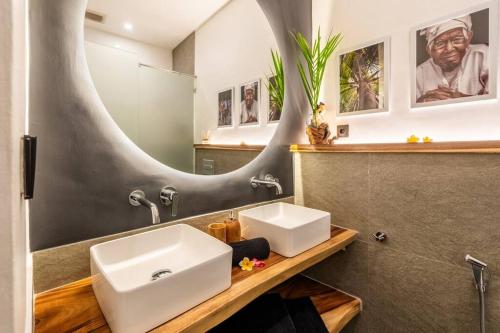 Et badeværelse på NEW! Time Out Villa - 2BR Villa in Kerobokan