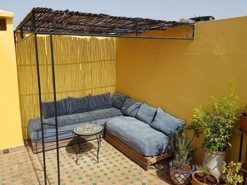 Un lugar para sentarse en Riad Inspira