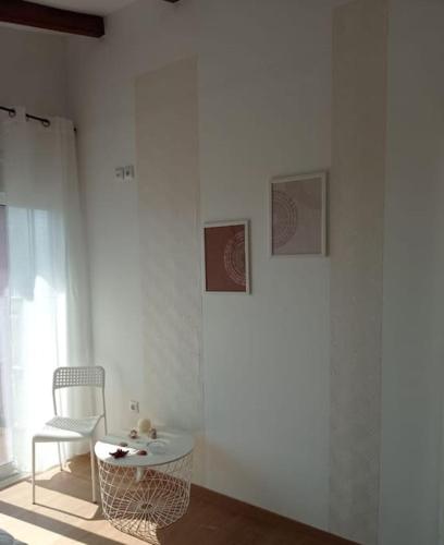Ruang duduk di Villa Gaia Greece
