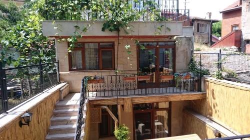 Balkoni atau teres di Saruhan Hotel