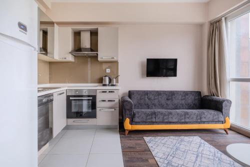 Η κουζίνα ή μικρή κουζίνα στο Prime Suites Apart and Residence