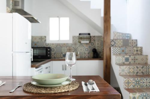 Dapur atau dapur kecil di Casa Andres