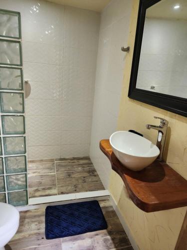 Koupelna v ubytování Eco hotel Torino