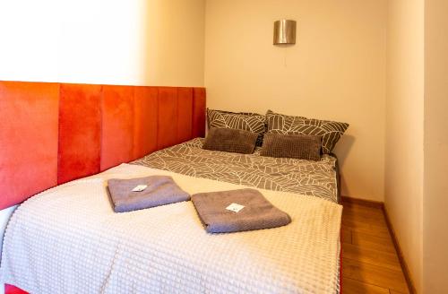 Posteľ alebo postele v izbe v ubytovaní Voal Mini 2 Apartament