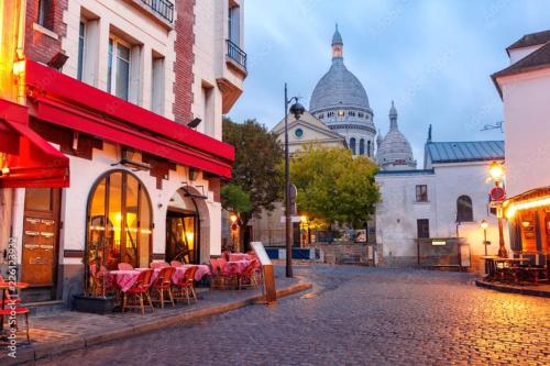 Montmartre, Patio! Sacré-Coeur! Stylish duplex!