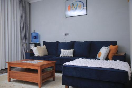Posezení v ubytování Tinaz Staycation, Kampala