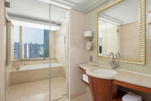 Koupelna v ubytování Sheraton Xiamen Hotel