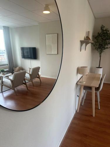 TV a/nebo společenská místnost v ubytování BnB Bruxelles - Studios & Apartments