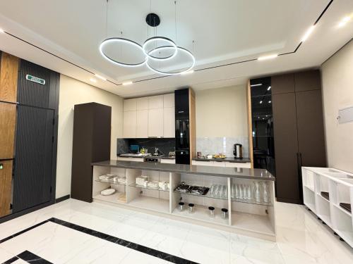 Η κουζίνα ή μικρή κουζίνα στο Residence Hotel Spa