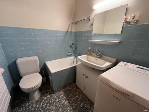 Koupelna v ubytování Appt. central à Châtel - Parking, WIFI, Animaux admis, 4 pers. - FR-1-198-176