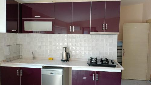Dapur atau dapur kecil di The Palm Apart Sarigerme