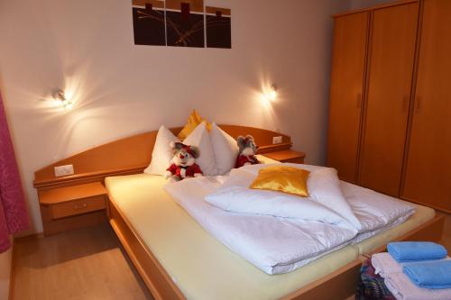 Postel nebo postele na pokoji v ubytování Haus Carnot