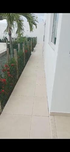 Κήπος έξω από το Casa de férias 3 quartos e 1 suíte