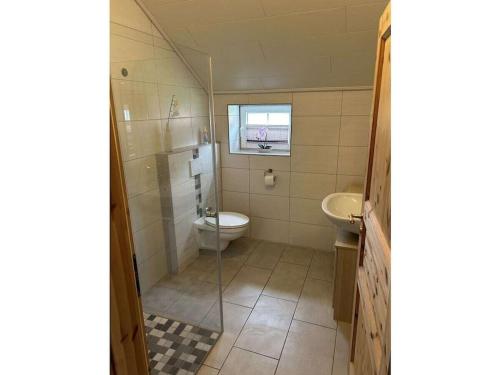 Koupelna v ubytování Landhaus Röpkes Comfortable holiday residence