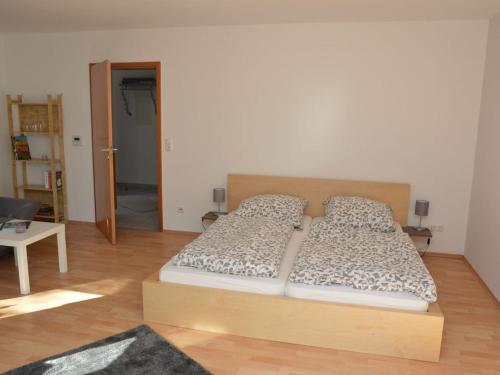 Ένα ή περισσότερα κρεβάτια σε δωμάτιο στο Paschenburg Comfortable holiday residence