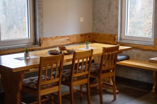 Et opholdsområde på Zidanica Vidrih