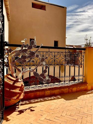Μπαλκόνι ή βεράντα στο Riad Dar El Hana
