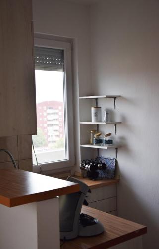 Apartment 091にあるキッチンまたは簡易キッチン
