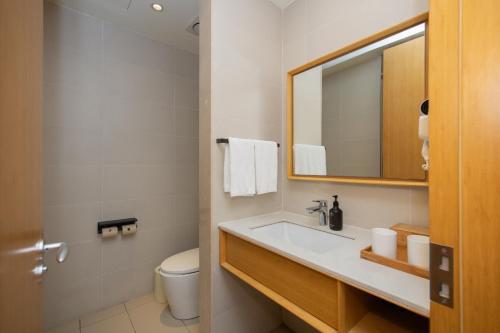 Un baño de 上海城市沙滩轩逸酒店