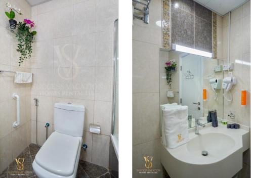 Koupelna v ubytování Dubai marina , Success Luxury apartments, near JBR beach and metro station-daily free housekeeping included